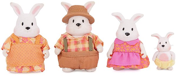 Figures Li'l Woodzeez Hoppingood Rabbit Family ...
