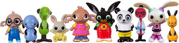 Figures Bing and friends set ...