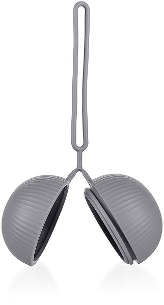 Zopa Closable Pacifier Case Dove Grey .