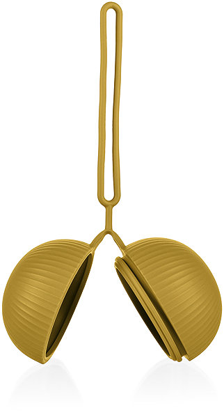 Zopa Closable Pacifier Case Mustard Yellow .