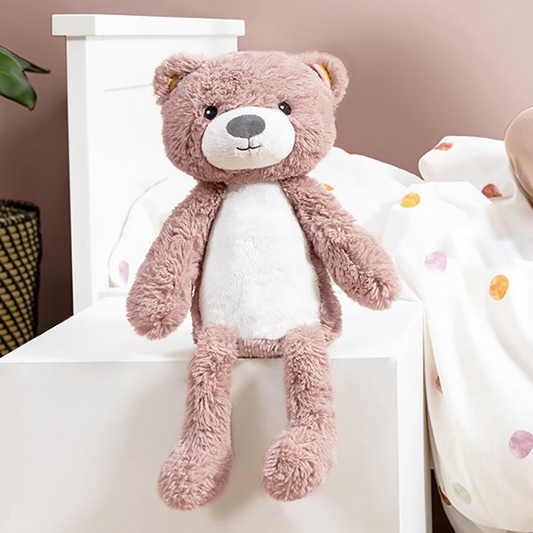 Usínáček ZAZU Medvídek Brody Sleeptrainer růžový ...