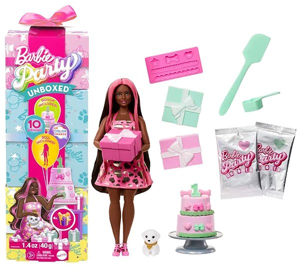 Játékbaba Barbie Party Reveal Barbie, rózsaszín ...