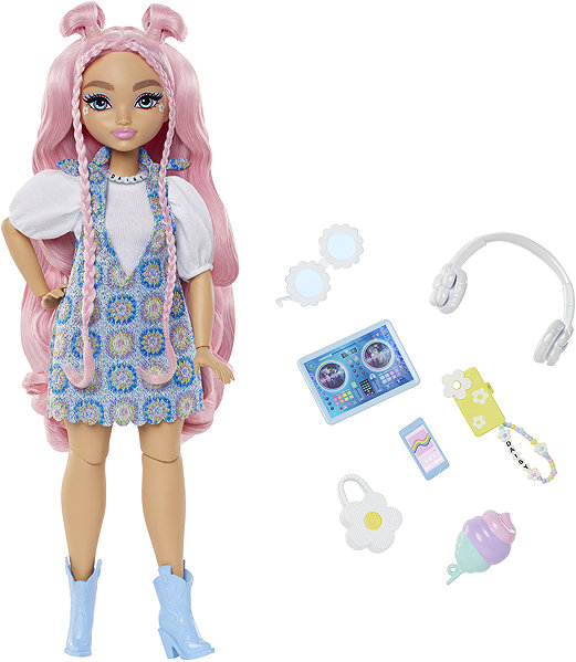 Játékbaba Barbie Dream Besties Daisy Daisy tartozékokkal ...