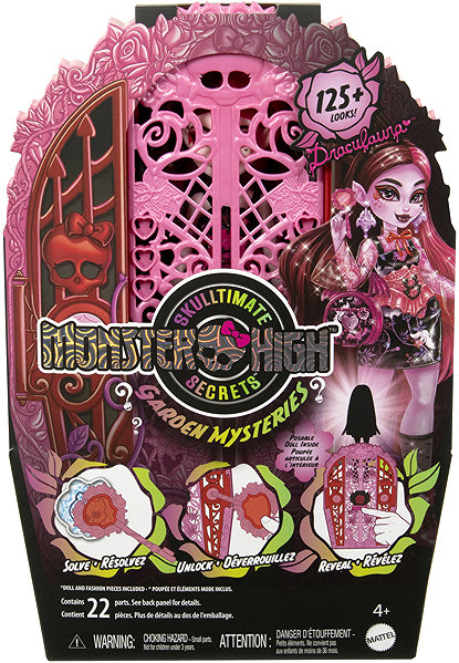 Monster High Skulltimate Secrets Garden Mysteries Draculaura doll.