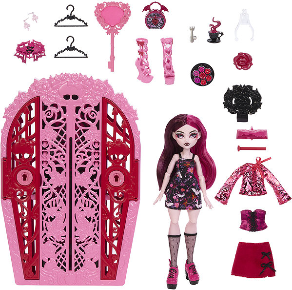 Monster High Skulltimate Secrets Garden Mysteries Draculaura doll.