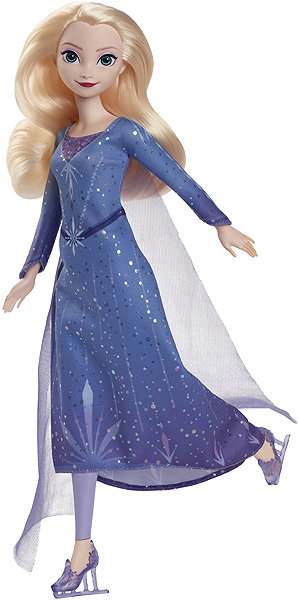 Panenka Frozen Elsa na bruslích s doplňky ...