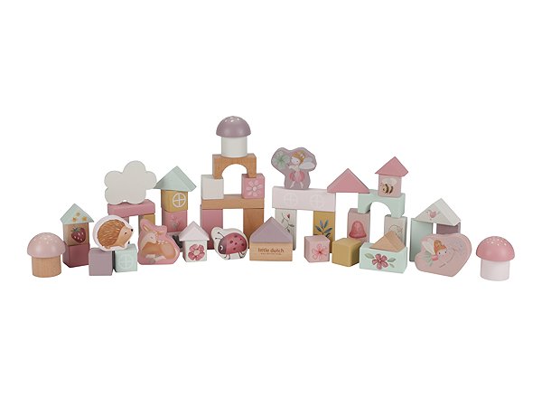 Little Dutch Fairy Garden wooden blocks.
