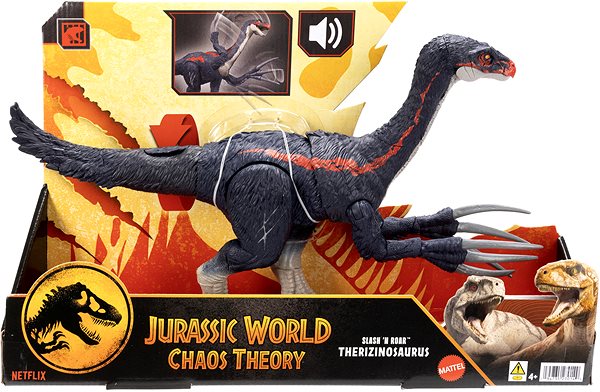 Figure Jurassic World Roaring Therizinosaurus ...