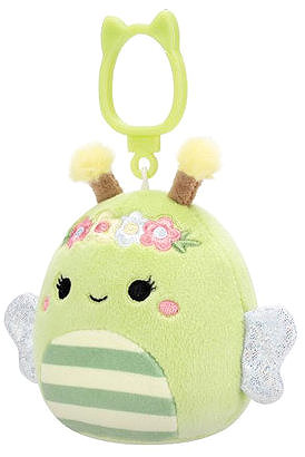 Kulcstartó Squishmallows Zöld dongó Sybil ...