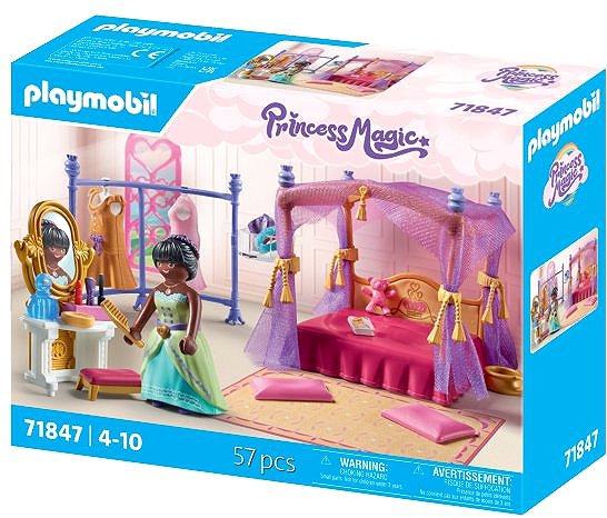 Playmobil 71847 Princess's Bedroom with Dressing Room playset.