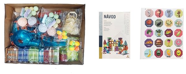 Kuličková dráha Alltoys Kuličkodráha magnetická se světlem 150 ks ...