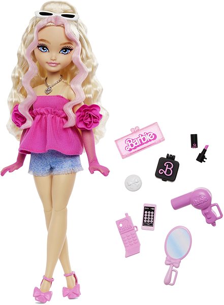 Barbie Dream Besties Malibu doll with 11 accessories.