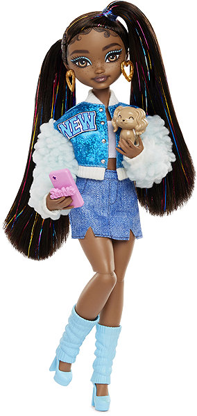Barbie Dream Besties Brooklyn doll with 9 accessories.