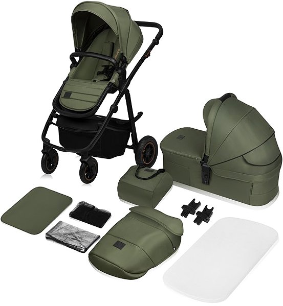 Baby Buggy Lionelo Amber Plus 2in1 Green Forest ...