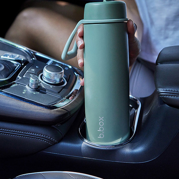 Thermos b.box Thermo bottle with straw 690 ml olive .