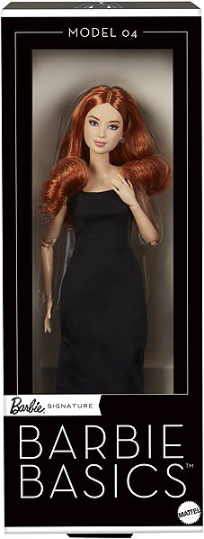 Barbie Basics doll model 04 redhead.