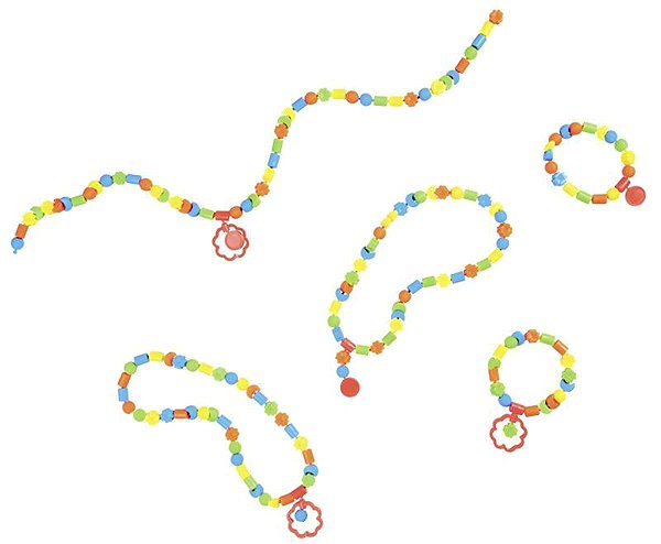 Ékszerkészítő szett Simba Art & Fun Összepattintható neon gyöngykészlet ...