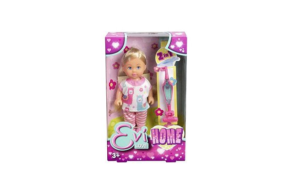 Simba Evička doll at home.
