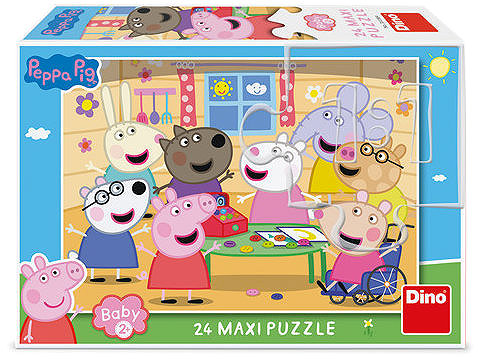 Puzzle Dino Maxi Peppa malac ...