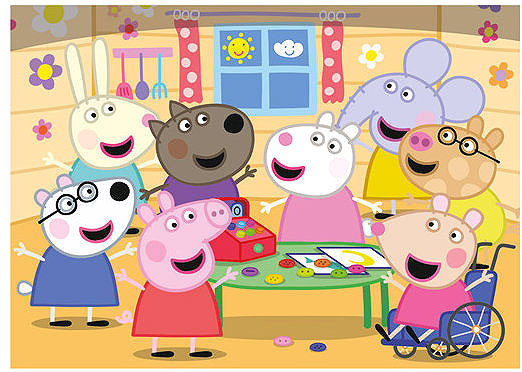 Puzzle Dino Maxi Peppa malac ...