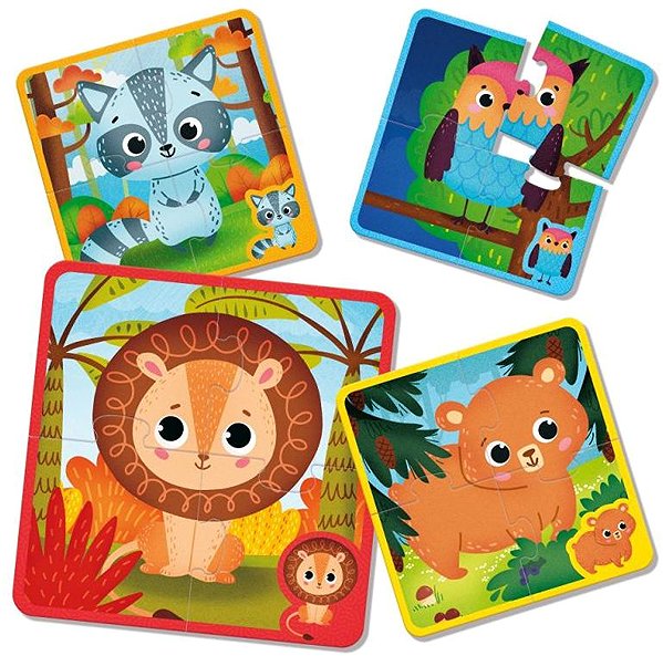 Puzzle Montessori Baby Touch ...