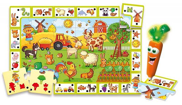 Puzzle Carotina Talking Pen - Bauernhof ...