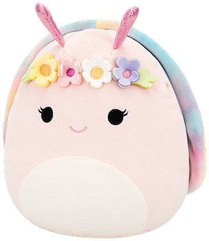 Plyšová hračka Squishmallows Ružový slimák Silvina ...