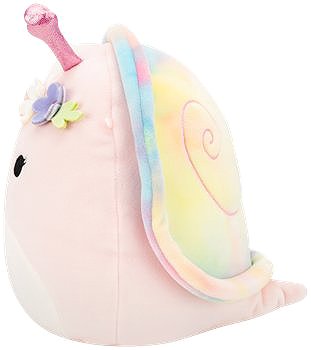 Plyšová hračka Squishmallows Ružový slimák Silvina ...