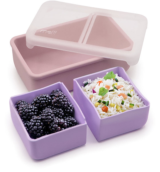 Lunch Box Melii Bento snack box pink/purple ...