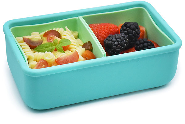 Lunch Box Melii Bento snack box blue/mint ...