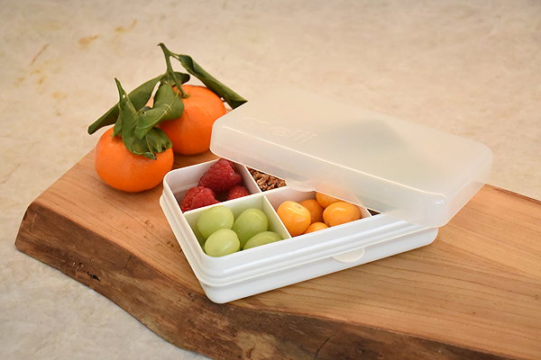 Lunch Box Melii Snackle snack box mini Luxe beige ...