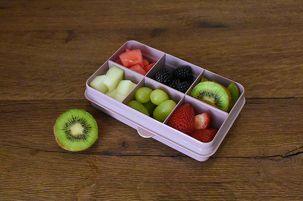 Lunch Box Melii Snackle snack box mini Luxe pink ...