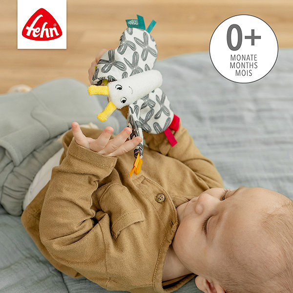 Baby Fehn DoBabyDoo B&W Rattling Butterfly Rattle .