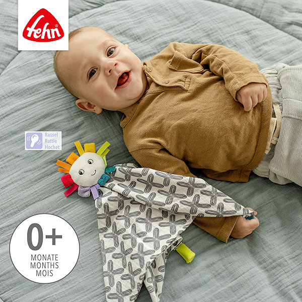 Baby Fehn Baby Fehn DoBabyDoo B&W Muslin Baby Sleeper with Sun .