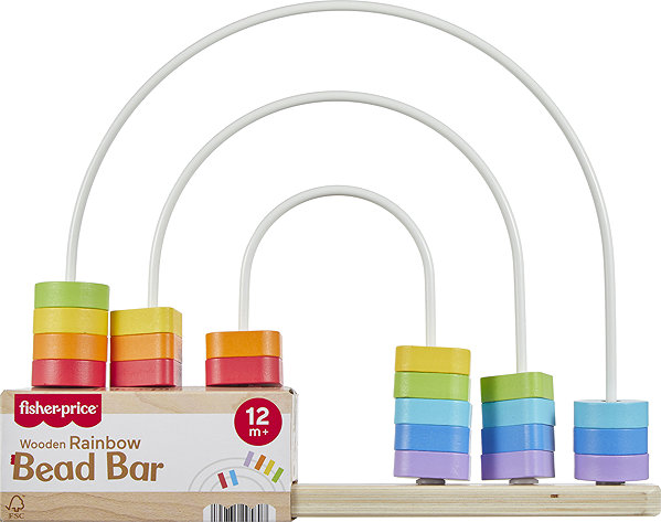 Počítadlo Fisher-Price Korálkové bludisko Dúha ...