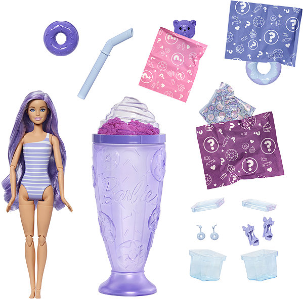 Puppe Barbie Pop Reveal Barbie Belohnungen lila ...