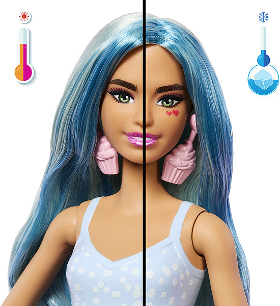 Puppe Barbie Pop Reveal Barbie Belohnungen Blau ...