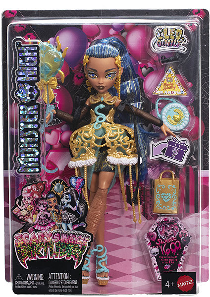 Monster High Cleo doll at a scary sweet party.