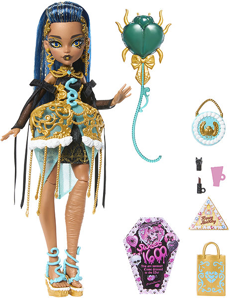 Monster High Cleo doll at a scary sweet party.
