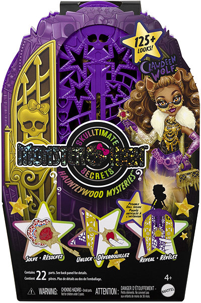 Monster High Skulltimate Secrets Hauntlywood Mysteries Clawdeen doll.