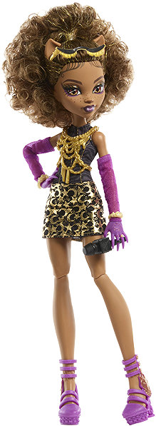 Monster High Skulltimate Secrets Hauntlywood Mysteries Clawdeen doll.