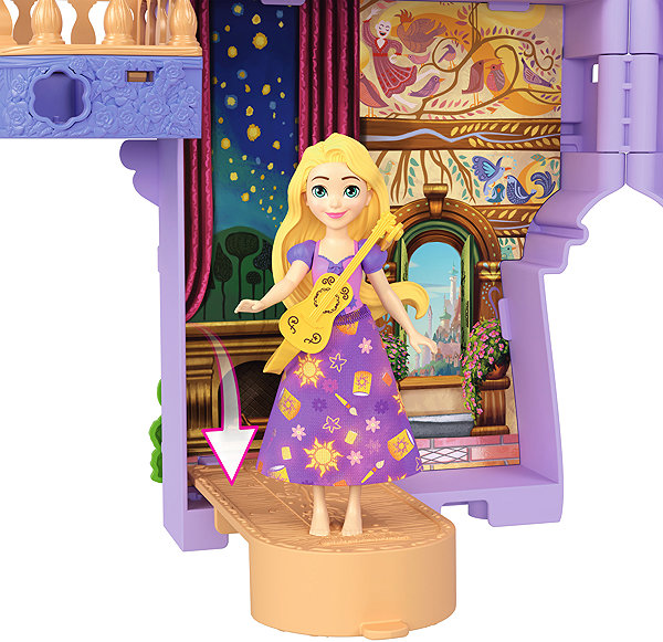 Puppenhaus Disney Princess Tower mit Little Loci und 7 Accessoires ...