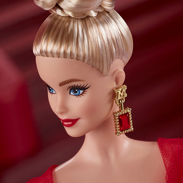 Barbie Blonde doll 80th Anniversary Mattel.