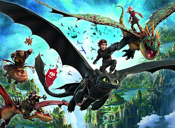 Ravensburger 120041412 How to Train Your Dragon puzzle.