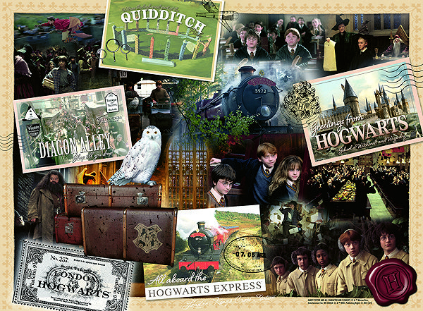 Ravensburger 120041405 Harry Potter: Magical World puzzle.