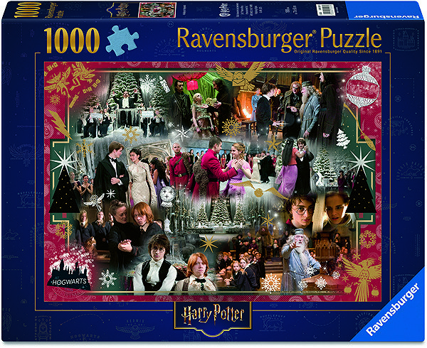 Puzzle Ravensburger 120015079 Harry Potter: Vianoce na Rokforte ...