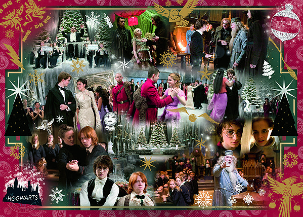 Puzzle Ravensburger 120015079 Harry Potter: Vianoce na Rokforte ...