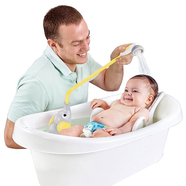 Yookidoo Water Toy Shower Grey and Yellow - Elephant .