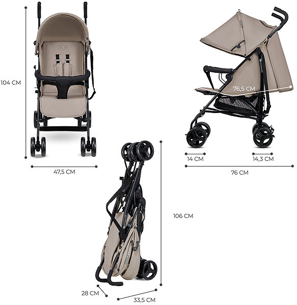 Baby Buggy Kinderkraft Tik Beige ...
