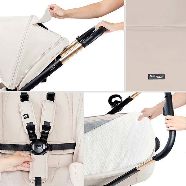 Baby Buggy Kinderkraft Nea 2 2in1 Beige ...